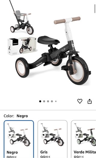 Triciclo Kikkaboo junio 2026