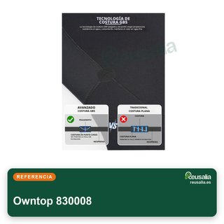 Owntop traje neopreno 5mm cremallera frontal