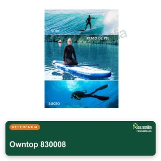 Owntop traje neopreno 5mm cremallera frontal