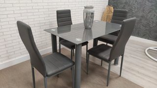 Mesa y 4 Sillas Comedor