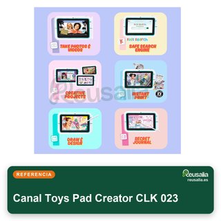 Tablet impresora infantil Canal Toys Pad Creator