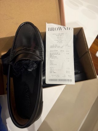 Mocasines College Ante Negro Talla 37