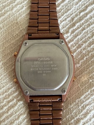 Reloj Casio Oro rosado