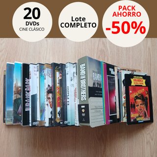 Lote 20 DVDs Cine Clásico MUY BUEN ESTADO