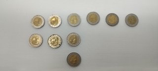 Lote 10 Monedas Portugal 100 Escudos Pedro Nunes