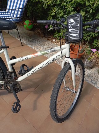 Bicicleta de Montaña Rockrider Blanca