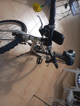 Bicicleta de Montaña Rockrider Blanca