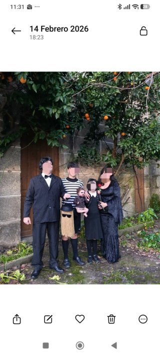 Disfraz de Morticia Addams