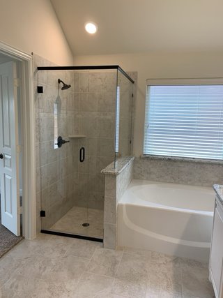 Instalación de baño moderno