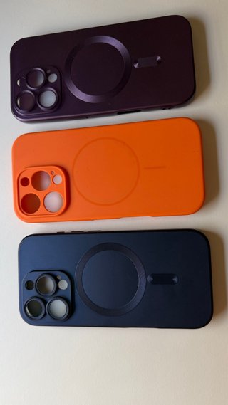 Fundas iPhone 16 Pro (3uds)