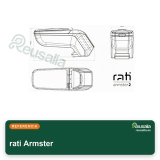 rati Armster reposabrazos Citroen C3 Aircross