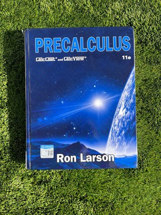 Libro Precalculus 11e Ron Larson Cengage de segunda mano por 45