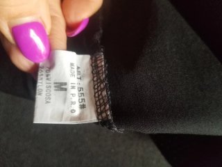 Pantaloni estivi elasticizzati neri
