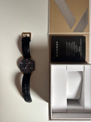 Reloj Viceroy Hombre Azul y Dorado