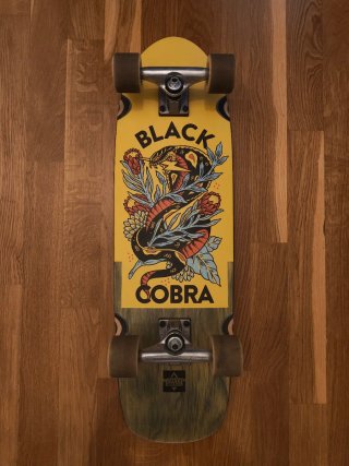 Skate Dusters Black Cobra Cruiser