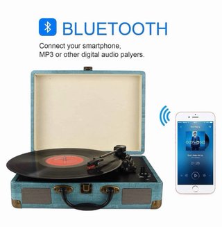 Tocadiscos Maleta Bluetooth