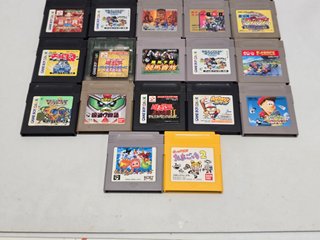 JP - lote 22 juegos game boy originales