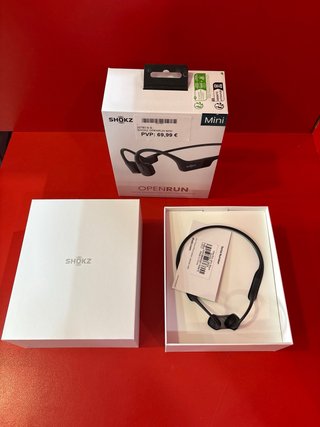 Auriculares Shokz OpenRun Mini sin uso