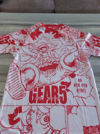 Camiseta One Piece Gear 5 mas tallas disponibles