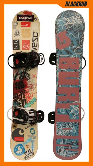 Tabla Snowboard 155 cm Fijaciones - Burton Blunt