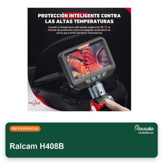 Ralcam cámara endoscópica 4,3" HD 1080p