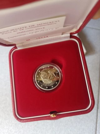 Mónaco 2€ Proof 2018