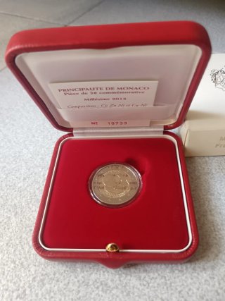 Mónaco 2€ Proof 2018