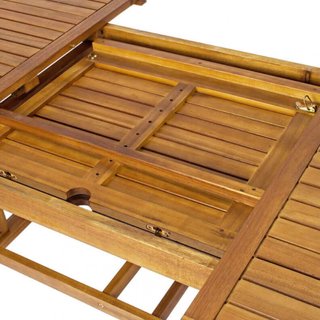 Tavolo da Giardino Allungabile 180/240cm in Acacia