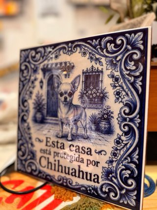Azulejo decorativo Cautivo de Málaga y mas.