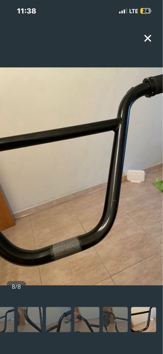 Manillar BMX Fiend 9.25 Negro