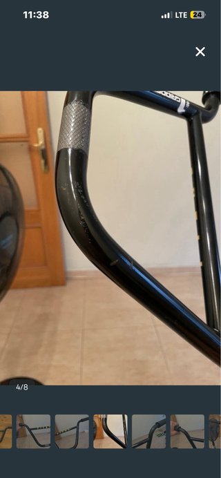 Manillar BMX Fiend 9.25 Negro