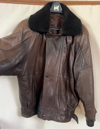 Cazadora Aviador Vintage Piel CALOP