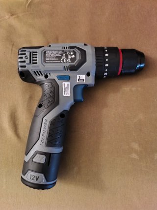 Taladro Percutor a Batería Ferrex 12V