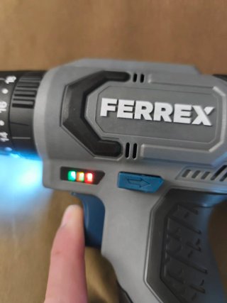 Taladro Percutor a Batería Ferrex 12V