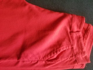 Pantaloni donna elasticizzati rossi