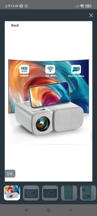 Proyector ONOAYO HD 1080P