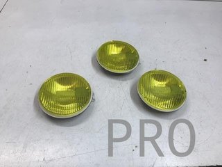 Faros coche clasico universal amarillo