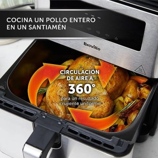 ¡¡-53%!! | BREVILLE - Freidora de Aire XL 9L 1700W