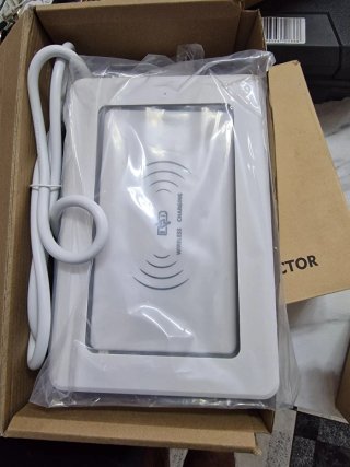 Cargador Inalámbrico Blanco