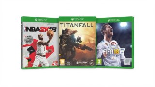 Pacchetto 3 Giochi Xbox One: Titanfall, NBA 2K18, FIFA