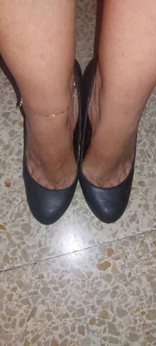 Zapatos de tacón negros