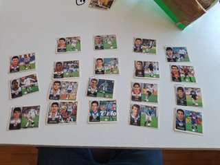 Lote de 17 Cromos Liga 98/99 Ediciones Este