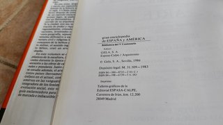 Gran enciclopedia de España y América - 8 tomos