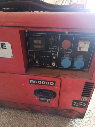 Generador Diesel Redstone R6000D