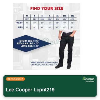 Lee Cooper Lcpnt219 jeans trabajo mezclilla