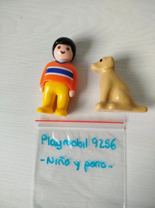 Playmobil 123 Niño y Perro 9256 COMPLETO