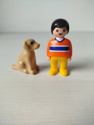 Playmobil 123 Niño y Perro 9256 COMPLETO