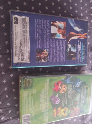 Películas VHS: Casper y Bichos