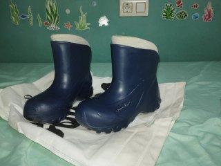 Botas de Nieve Quechua Azul Talla 34-35