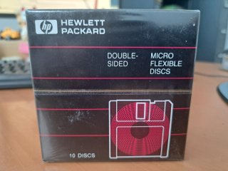 Caja 10 Diskettes HP Doble Cara